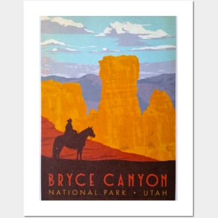 Bryce Canyon National Park - Vintage Travel Posters and Art